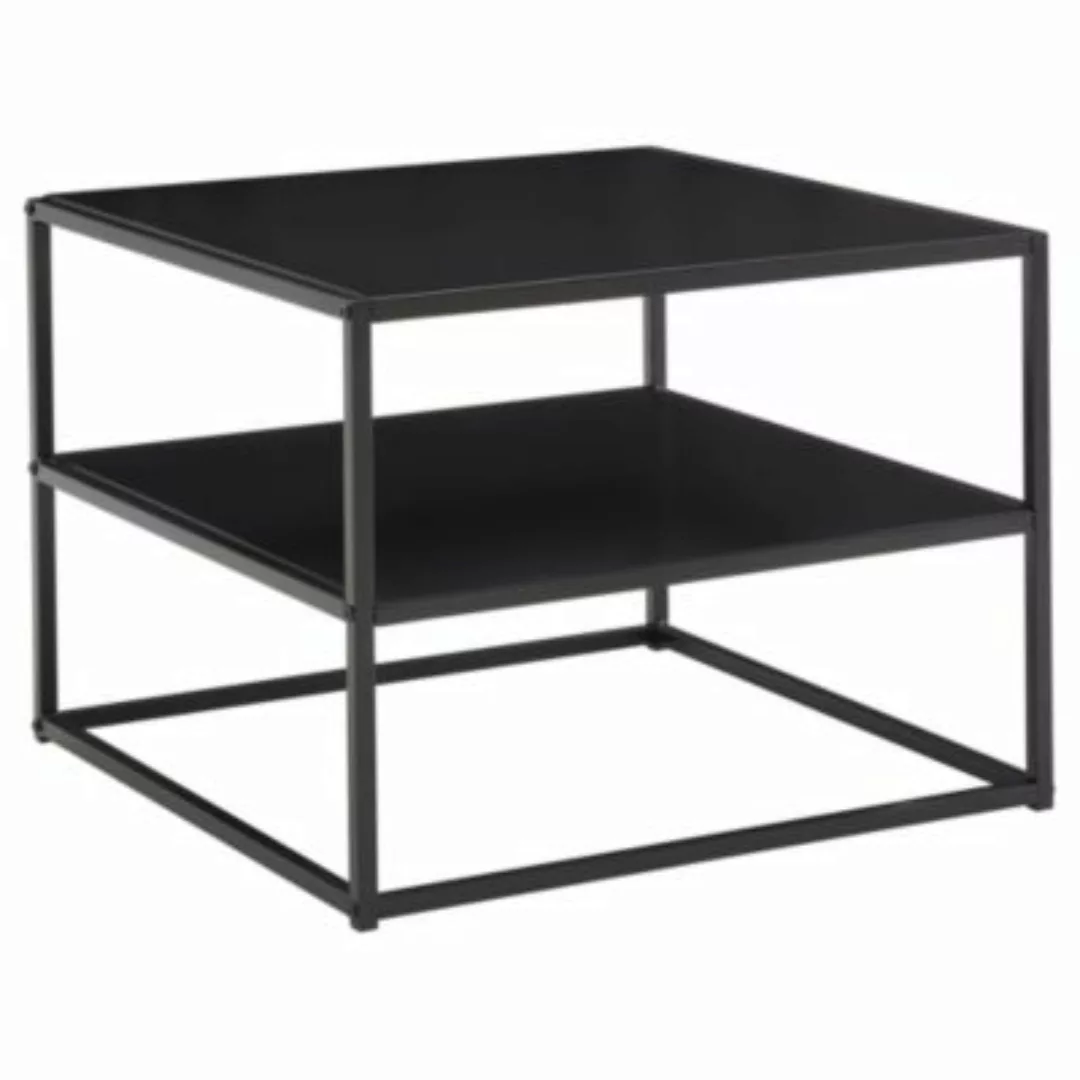 FineBuy Couchtisch 60 x 60 x 45 cm (LxBxH) schwarz günstig online kaufen