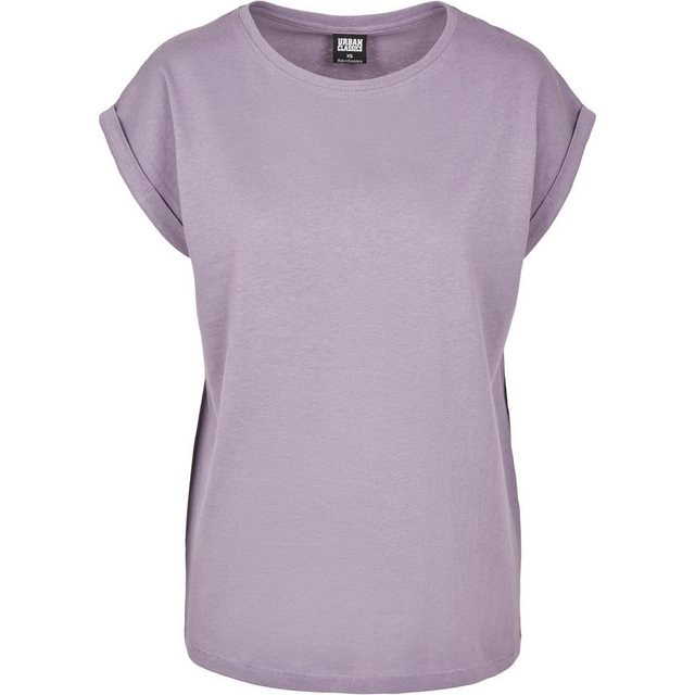 URBAN CLASSICS Kurzarmshirt "Urban Classics Damen Ladies Extended Shoulder günstig online kaufen