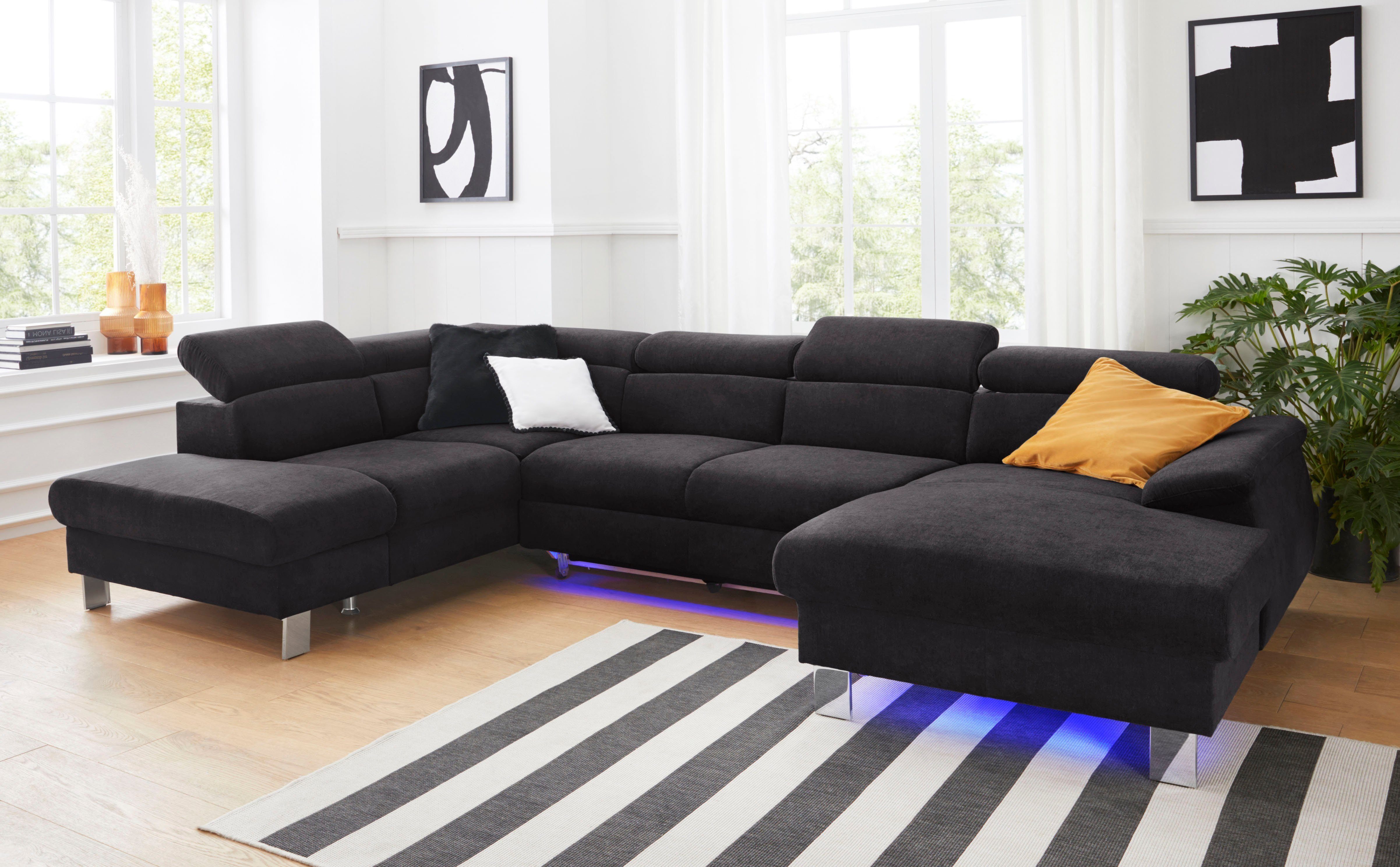COTTA Polstergarnitur Komaris U-Form, (Set), Set günstig online kaufen