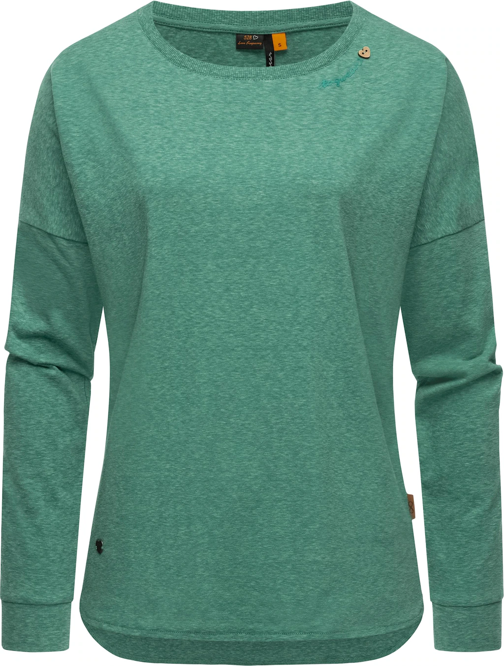 Ragwear Langarmshirt "Shimona Long", stylisches Damen Shirt in melierter Op günstig online kaufen