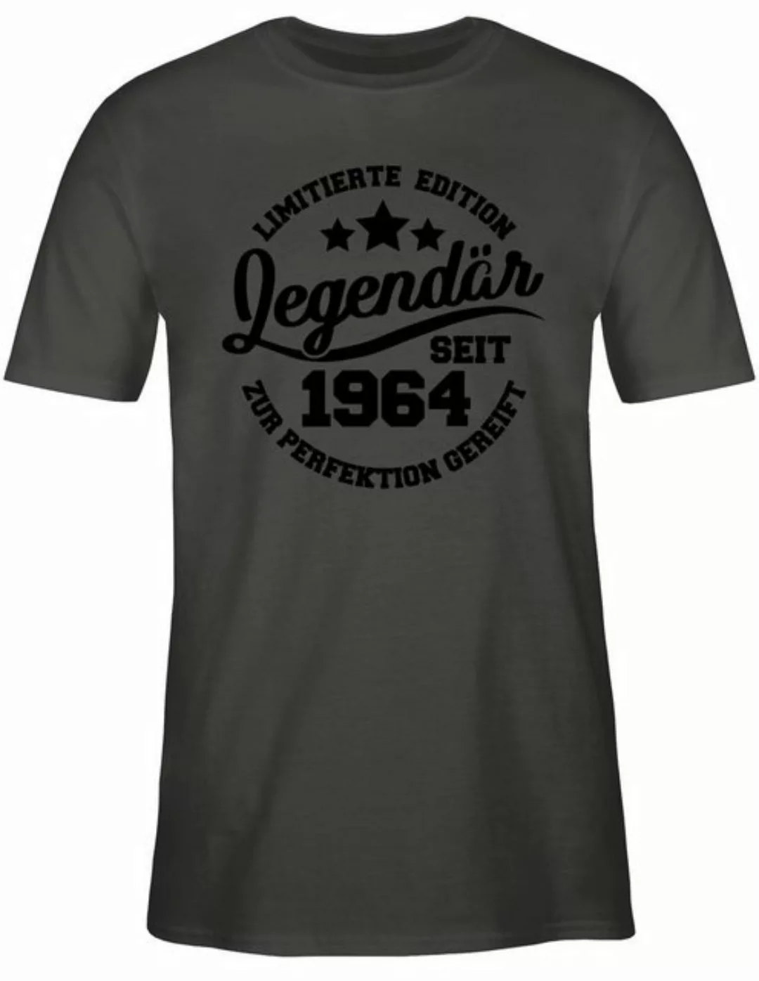 Shirtracer T-Shirt Legendär seit 1964 - schwarz 60. Geburtstag günstig online kaufen