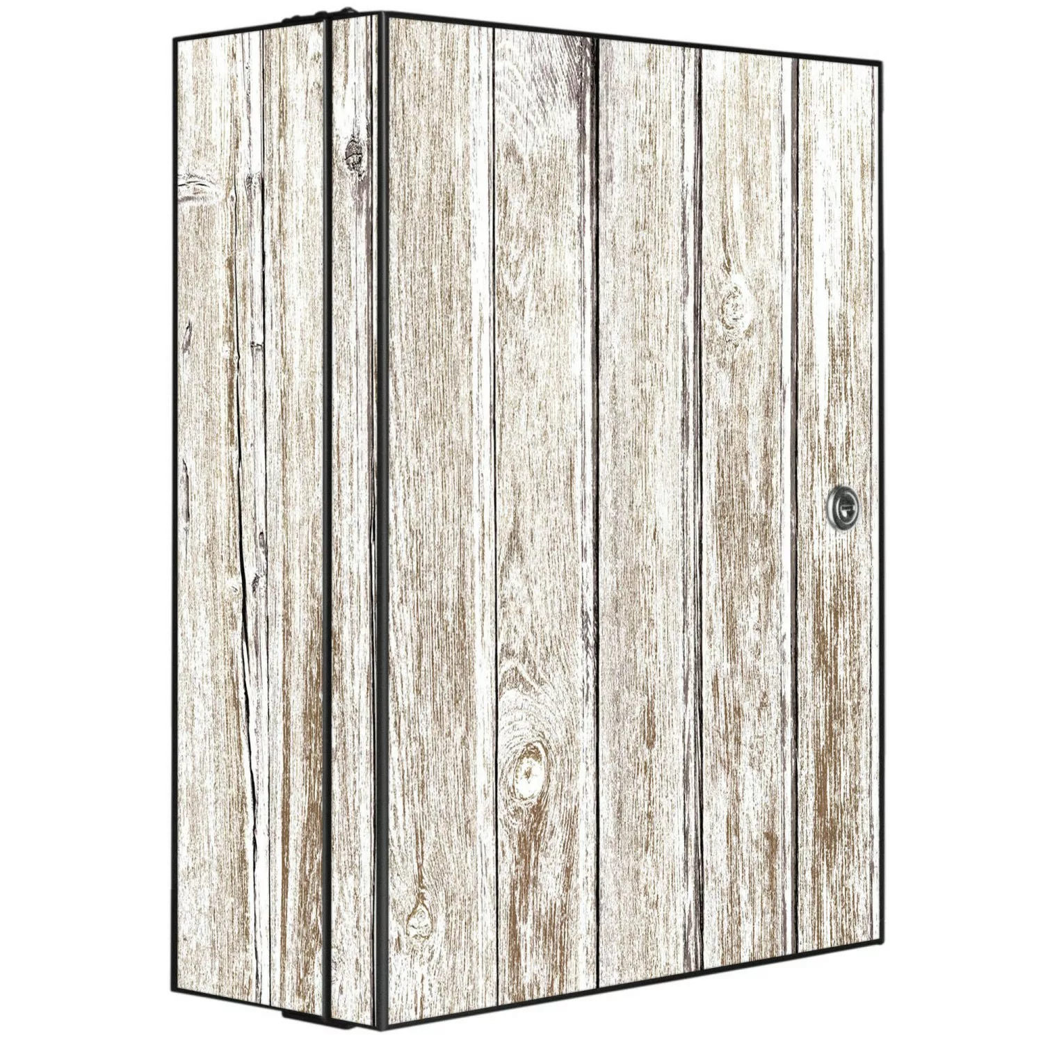 Banjado XXL Medizinschrank Abschliessbar 35x46x15cm Arzneischrank Anthrazit günstig online kaufen