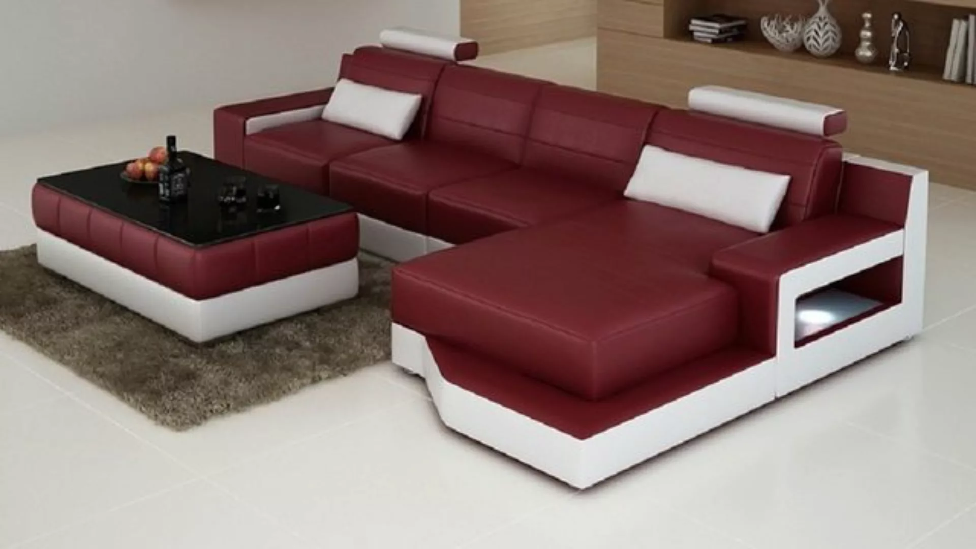 Xlmoebel Ecksofa Modernes Ecksofa mit L-Form aus Stoff und Design-Polsterun günstig online kaufen