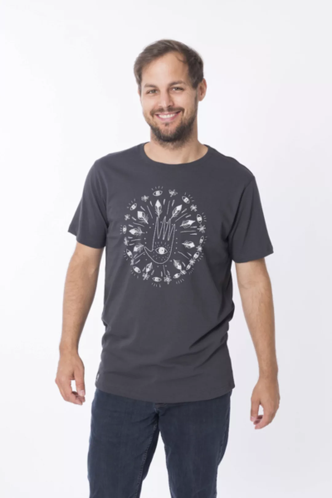 Bio T-shirt "Mandala Arsenic" günstig online kaufen