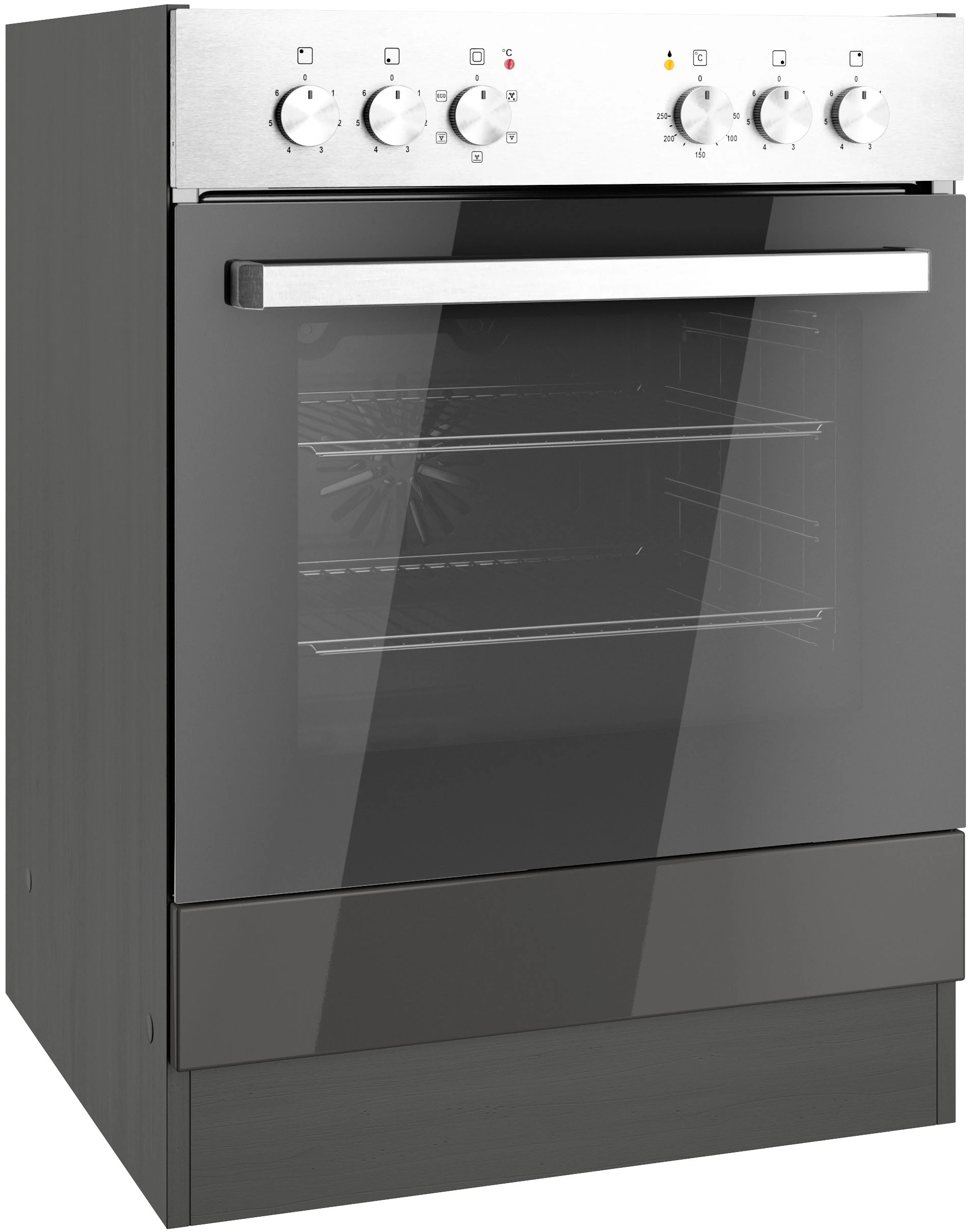 KOCHSTATION Herdumbauschrank "KS-Milan", HELD Möbel, Herdumbauschrank 60 cm günstig online kaufen