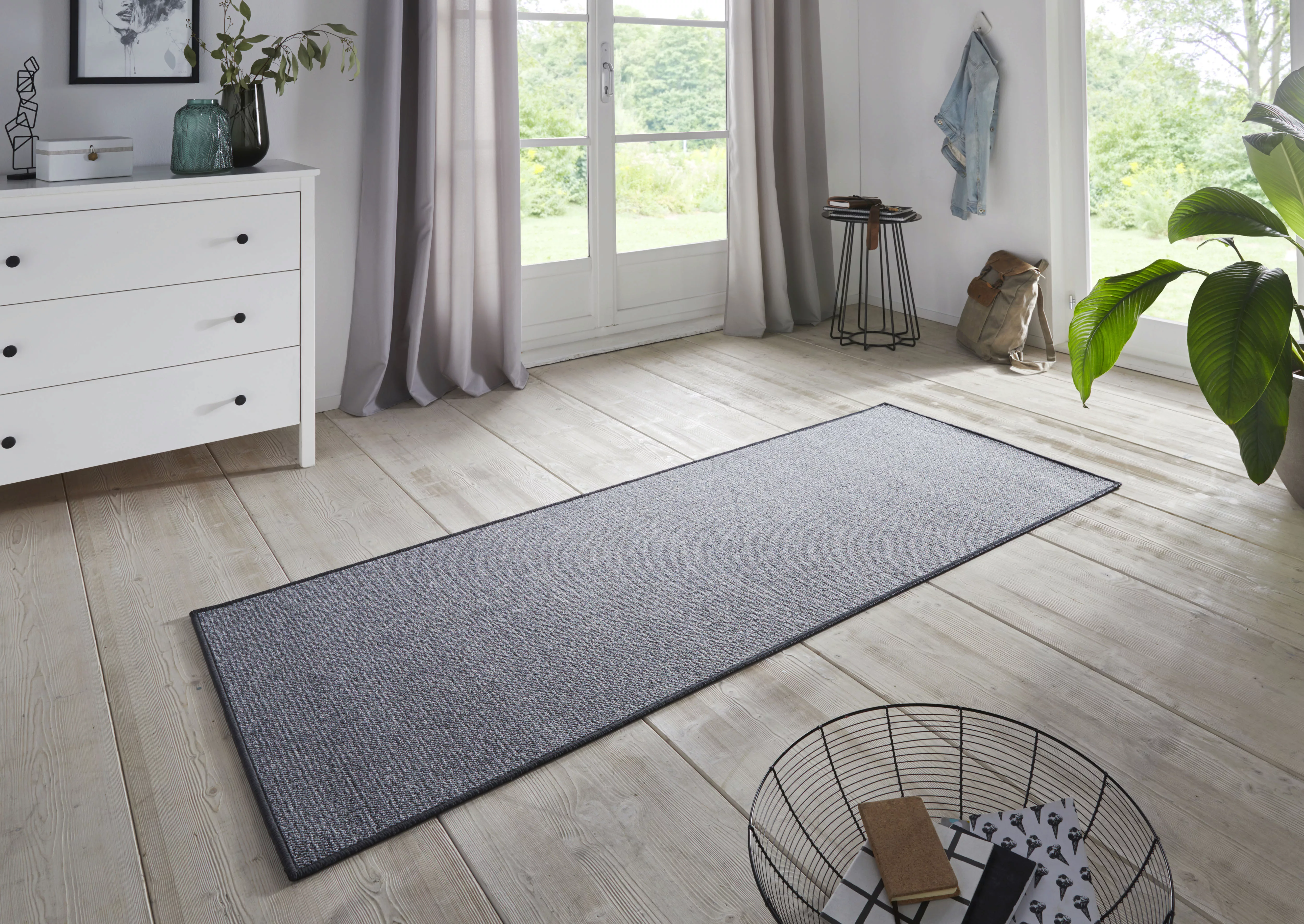 HANSE Home Läufer »Bouclé«, rechteckig, 5 mm Höhe, Rutschfest, Sisal Optik, günstig online kaufen