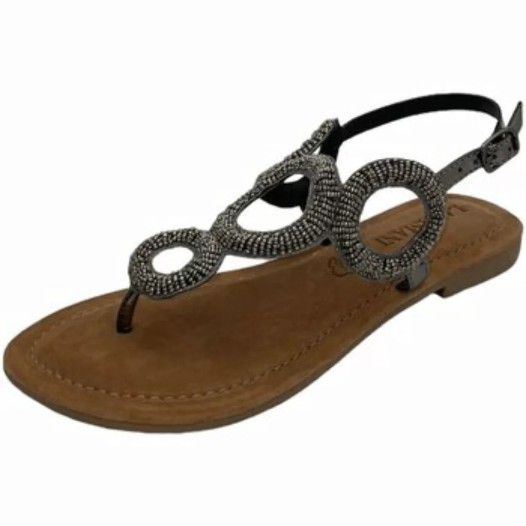 Lazamani  Zehentrenner Sandaletten toe sandals rounds with beads LA33761pew günstig online kaufen