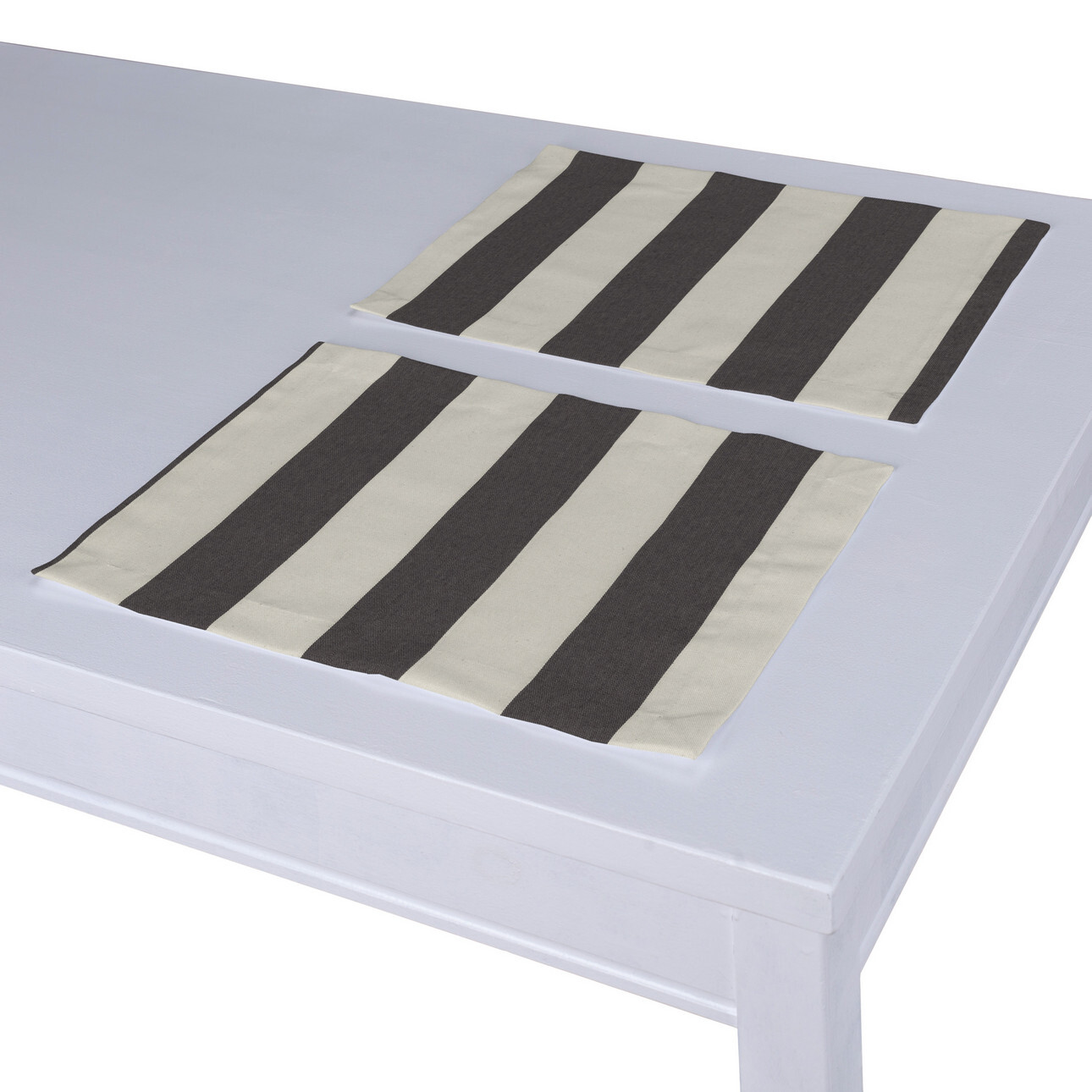 Tischset 2 Stck., anthrazit-weiß, 30 x 40 cm, Quadro (143-92) günstig online kaufen