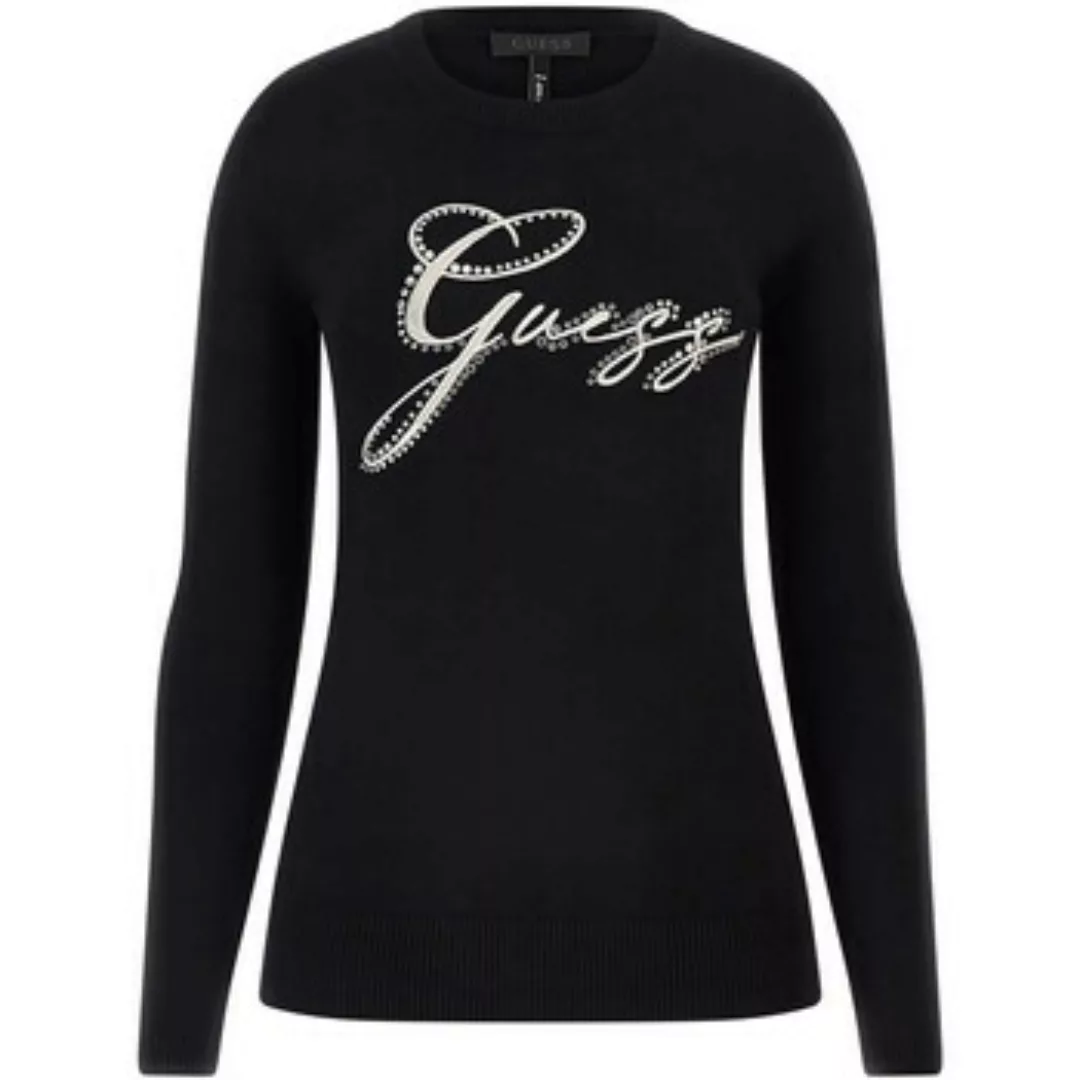 Guess  Fleecepullover Olive Sweatshirt Logo Rn Ls Swtr günstig online kaufen