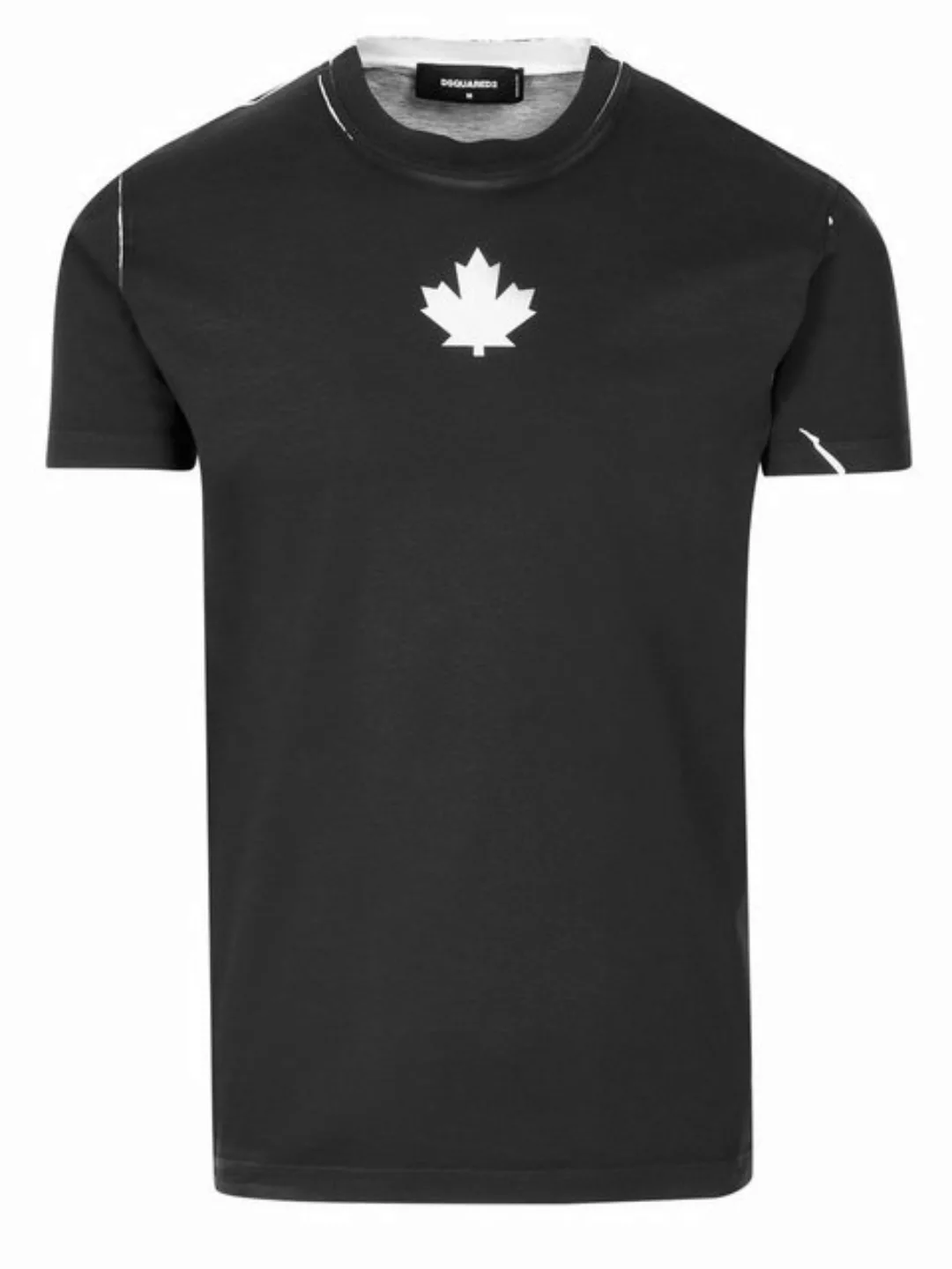 Dsquared2 T-Shirt Dsquared2 T-Shirt schwarz günstig online kaufen