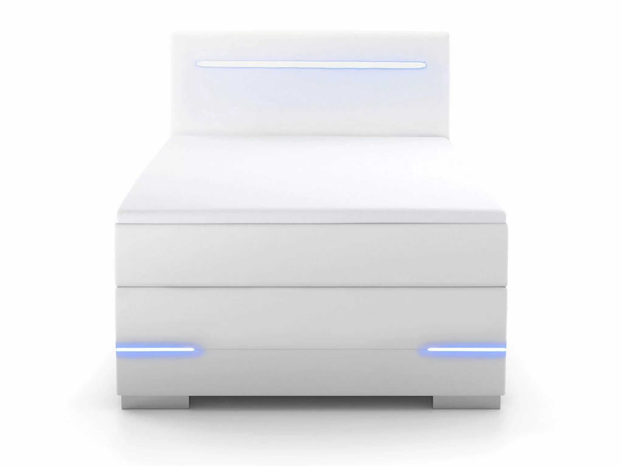 wonello Boxspringbett Lennox, mit LED-Beleuchtung, 2x günstig online kaufen