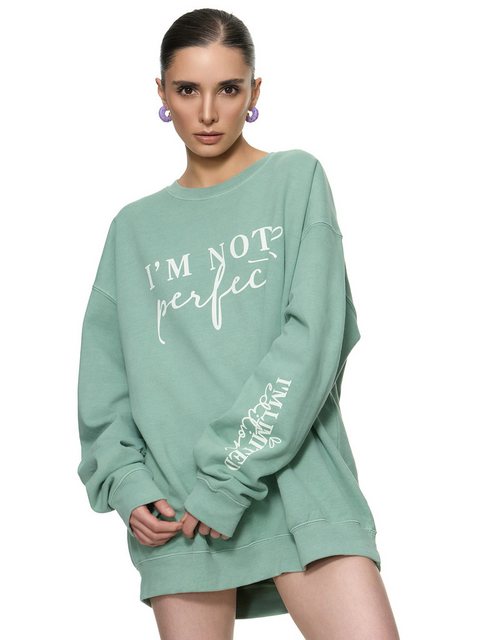 Worldclassca Sweatshirt Worldclassca Oversized Sweatshirt NOT PERFECT Print günstig online kaufen