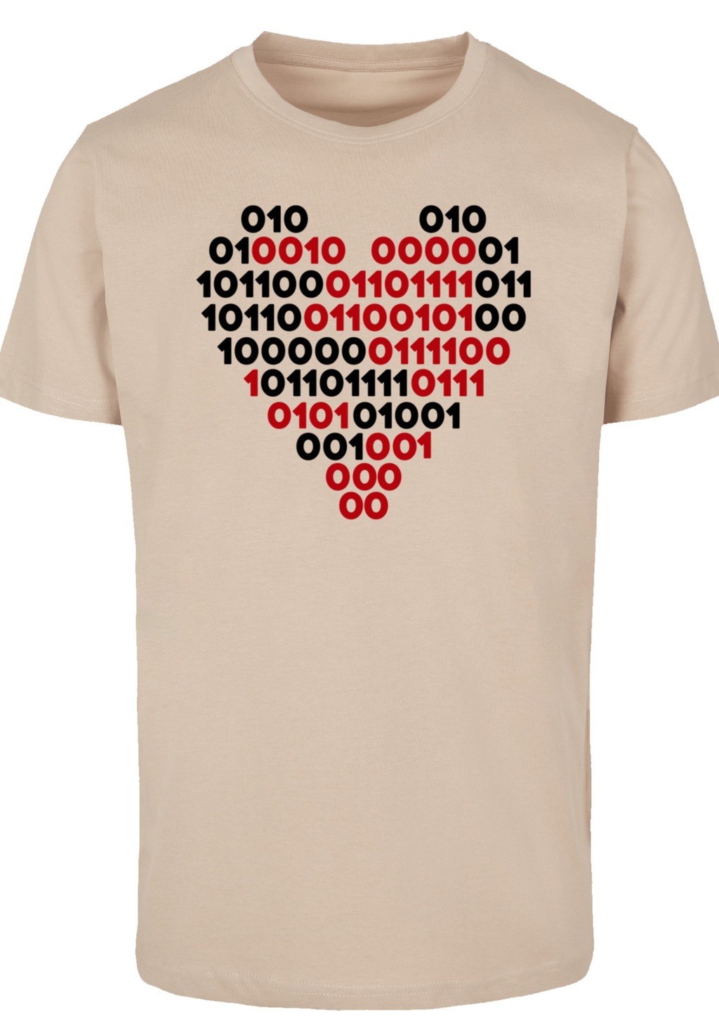 F4NT4STIC T-Shirt "I love you 01001001 Binary Code Herz Valentinstag", Prem günstig online kaufen