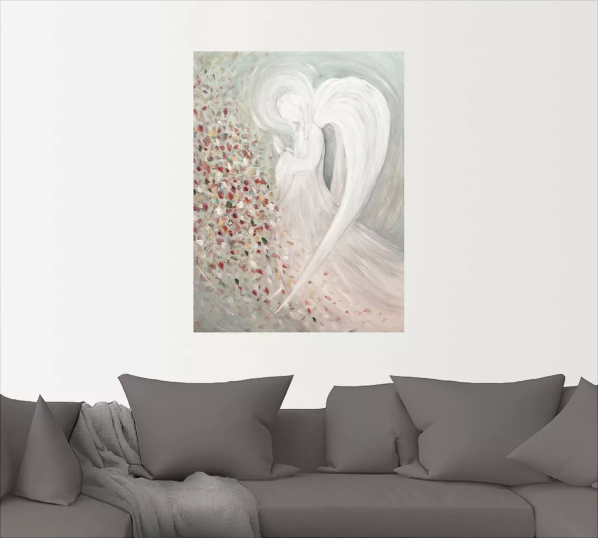 Artland Wandbild "Engelbild I", Religion, (1 St.), als Leinwandbild, Poster günstig online kaufen