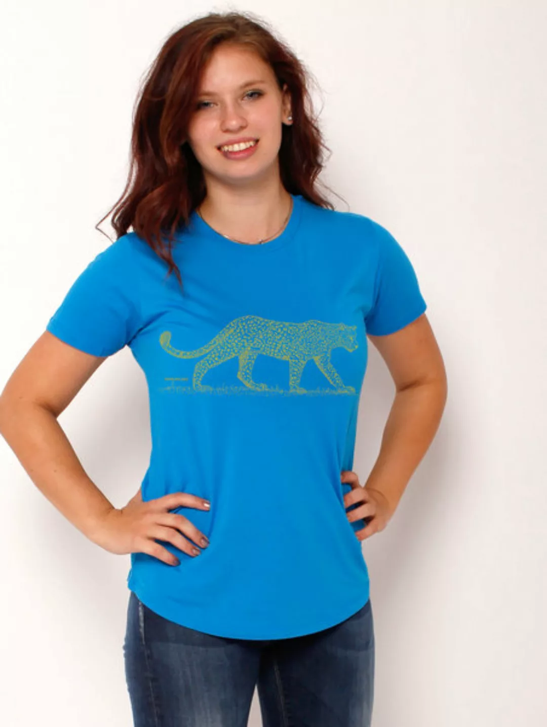 Ecovero®-Damen-t-shirt "Leopard" günstig online kaufen