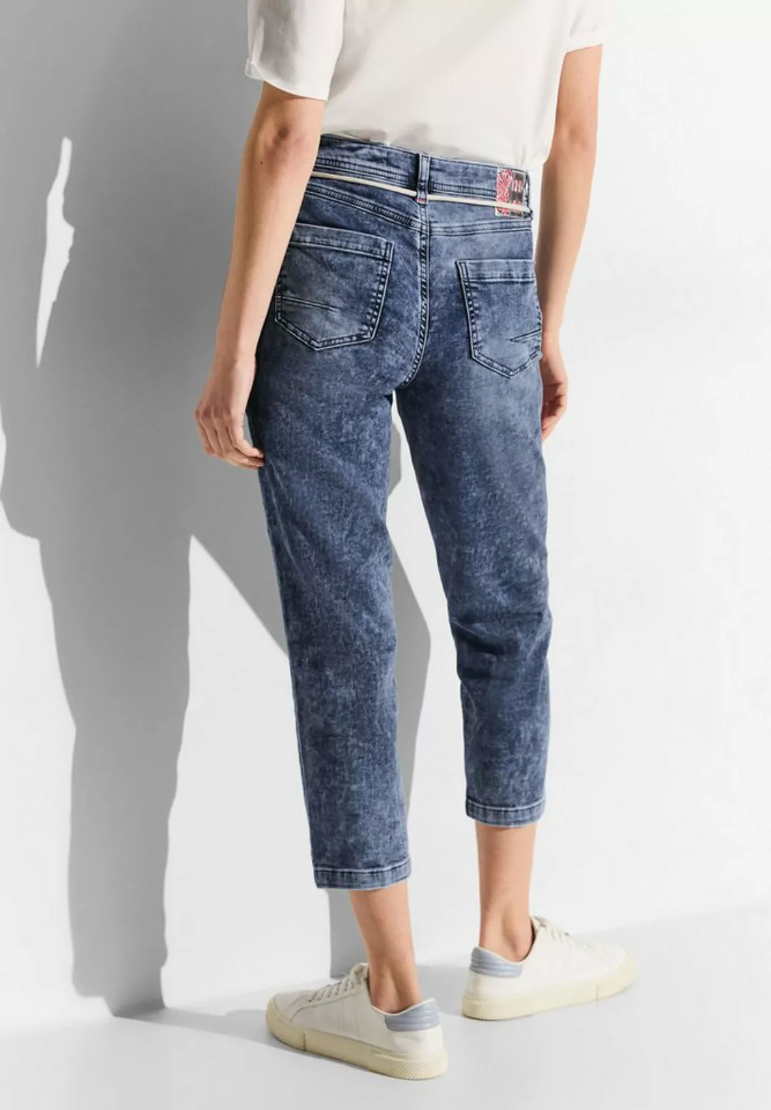 Cecil Gerade Jeans softer Materialmix günstig online kaufen