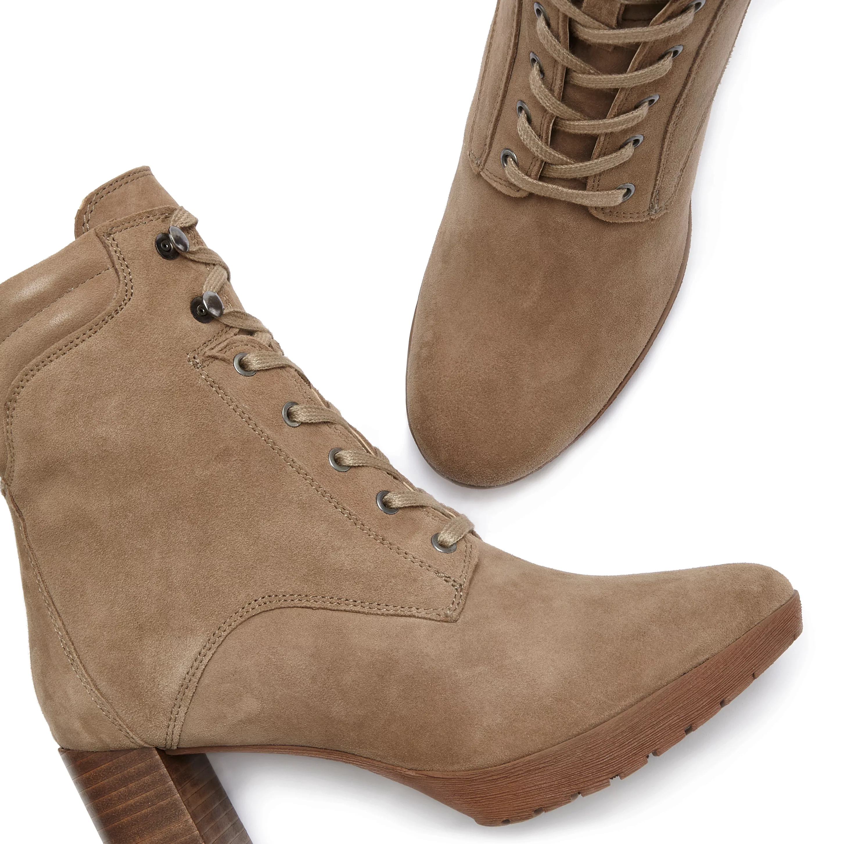 LASCANA High-Heel-Stiefelette "Schnürboots" günstig online kaufen