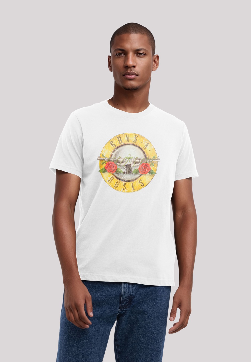 F4NT4STIC T-Shirt "Guns n Roses Vintage Bullet Logo", Premium Qualität Stre günstig online kaufen