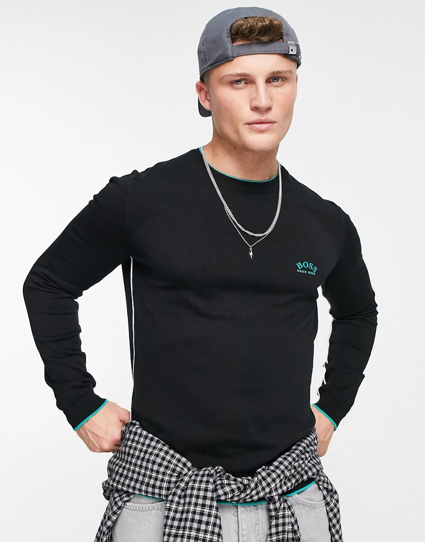 Boss Riston S21 Pullover 2XL Black günstig online kaufen