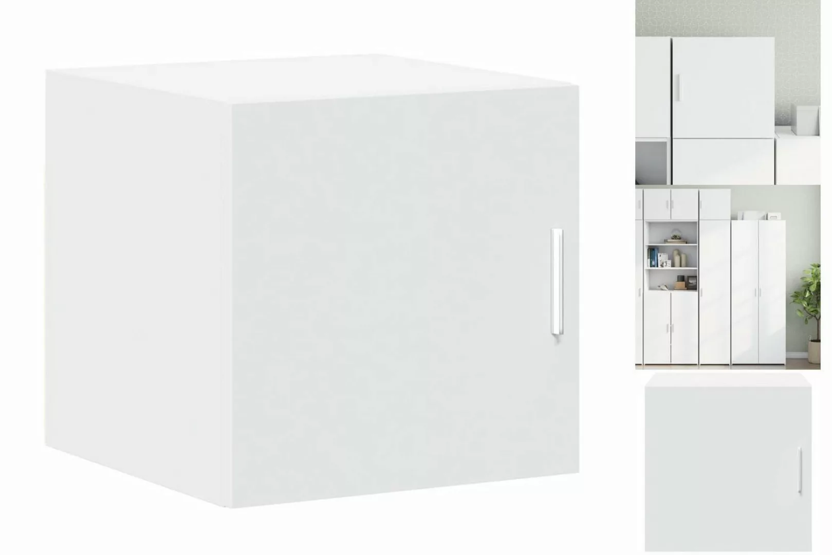 vidaXL Mehrzweckschrank Mehrzweckschrank Wandschrank Weiß 40x42,5x40 cm Hol günstig online kaufen