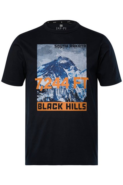 JP1880 T-Shirt T-Shirt Outdoor Halbarm BLACK HILLS Print günstig online kaufen