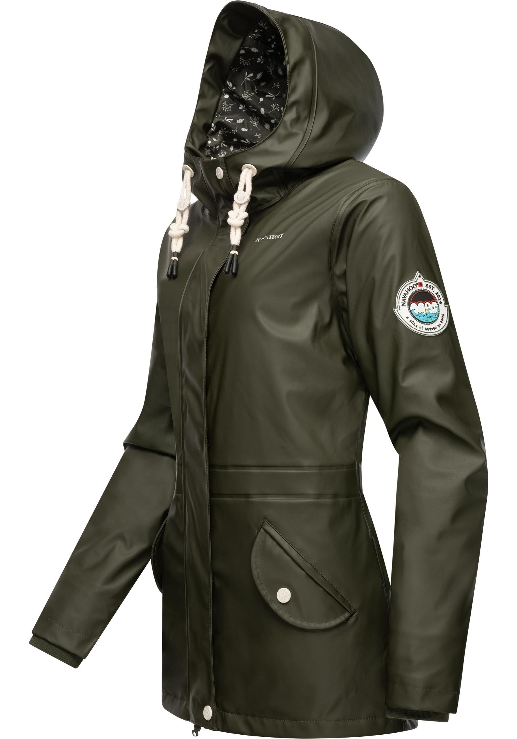 Navahoo Regenjacke "Oceans Heart", mit Kapuze, stylischer wasserdichter Reg günstig online kaufen