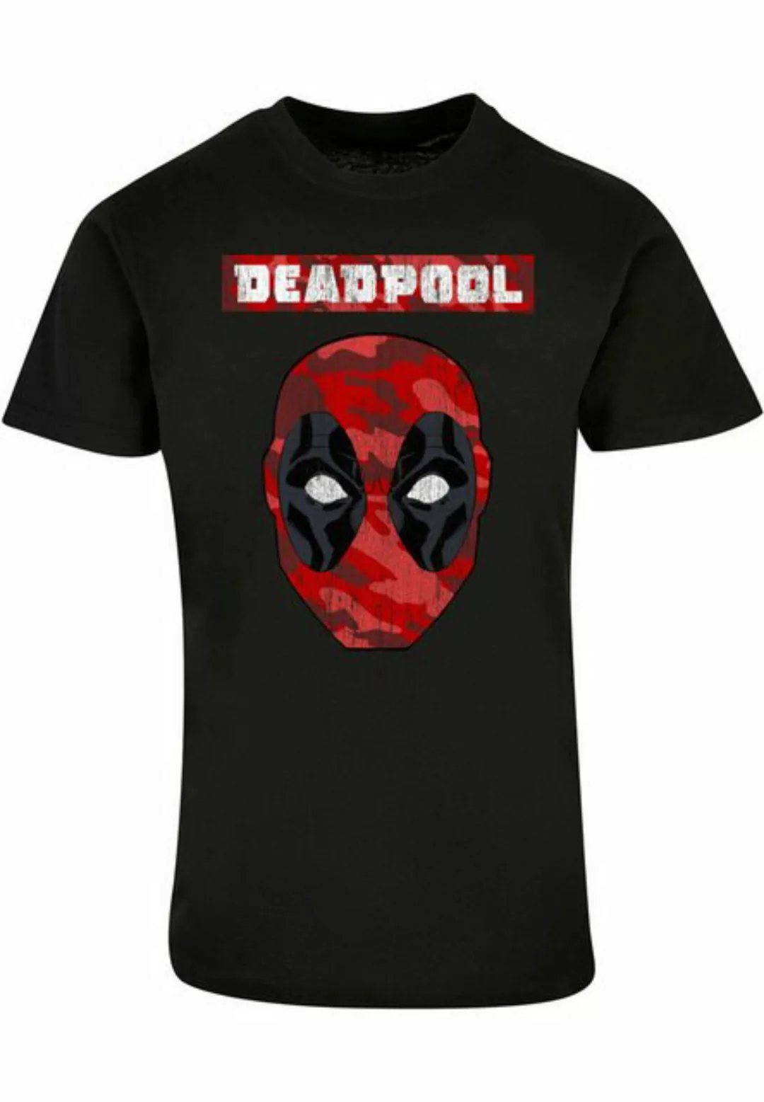 ABSOLUTE CULT T-Shirt ABSOLUTE CULT Herren Deadpool - Camo Head T-Shirt (1- günstig online kaufen