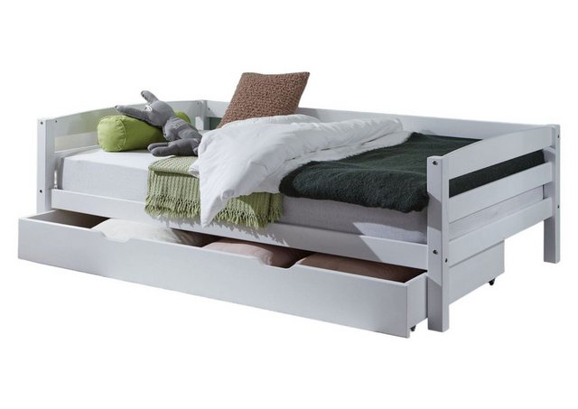 58 aufm Kessel Bettgestell Seniorenbett Gisèle 208x98x63 Einzelbett Massivh günstig online kaufen