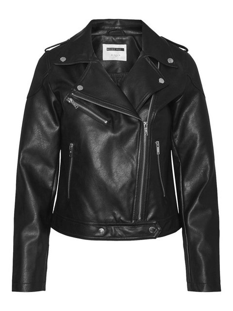 Noisy may Lederimitatjacke NMROLLO L/S JACKET NOOS im Biker Style günstig online kaufen