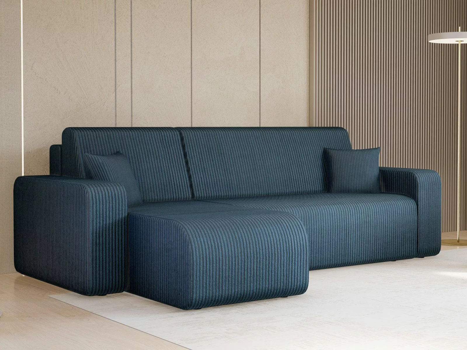 Compleo Ecksofa mit Schlaffunktion und Bettkasten günstig online kaufen