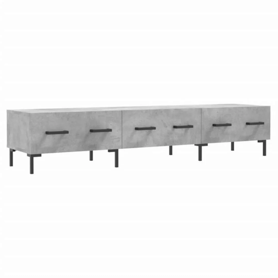 furnicato TV-Schrank Betongrau 150x36x30 cm Holzwerkstoff (1-St) günstig online kaufen