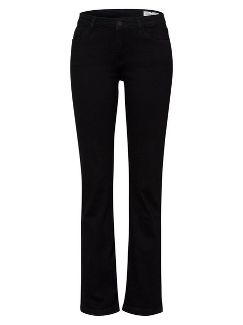 Cross Jeans Damen Jeans Lauren - Bootcut - Schwarz - Black Black günstig online kaufen