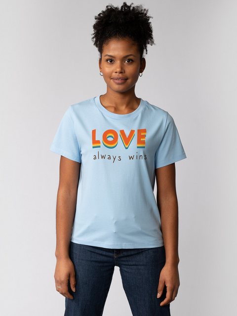 wat? Apparel T-Shirt Love always wins günstig online kaufen