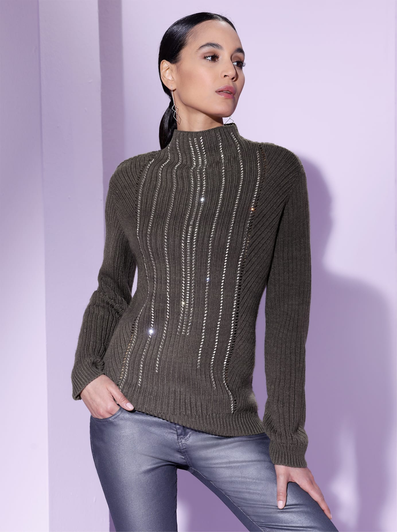 creation L Strickpullover "Merino-Mix-Pullover" günstig online kaufen