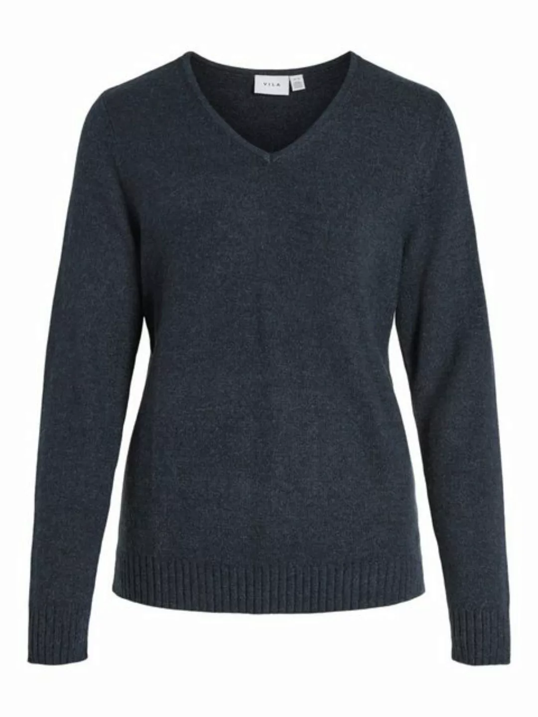 Vila V-Ausschnitt-Pullover VIRIL V-NECK L/S KNIT TOP - NOOS günstig online kaufen