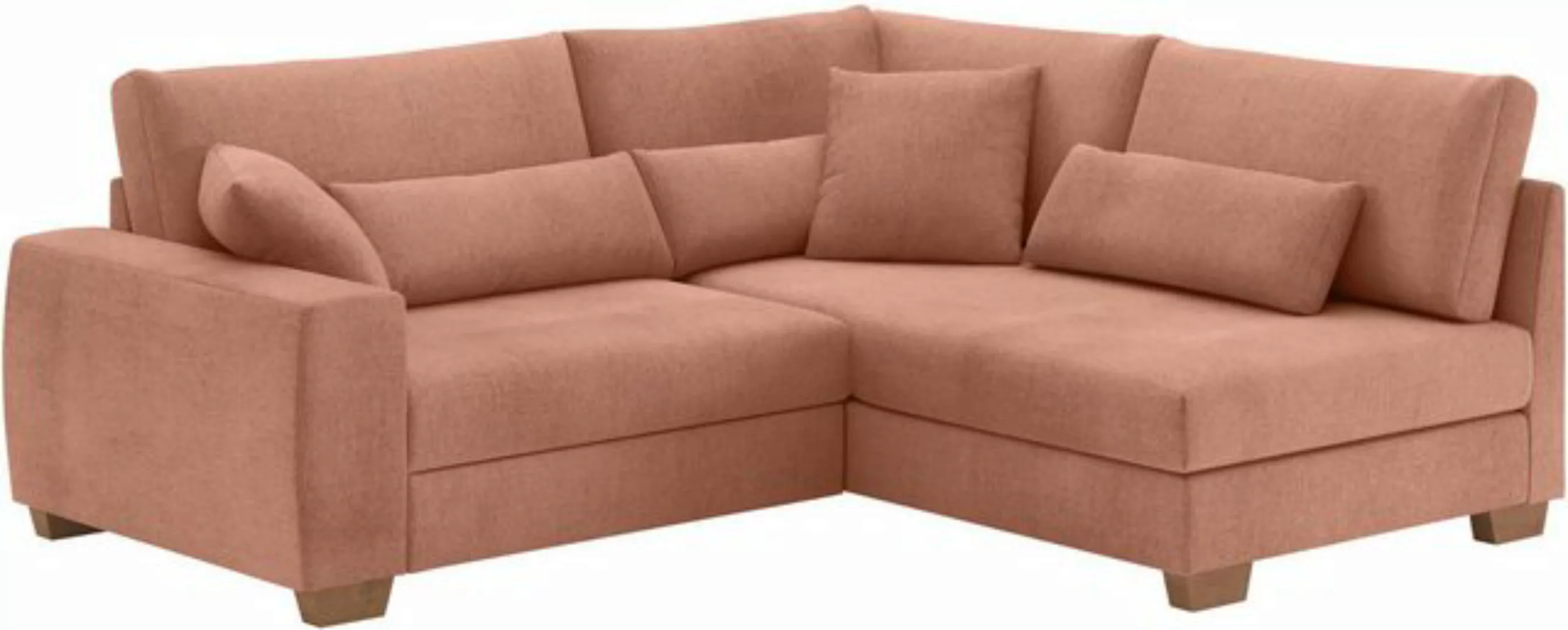 Home affaire Ecksofa "Helena II DuraSpring", mit Taschenfederkern, bis 140 günstig online kaufen