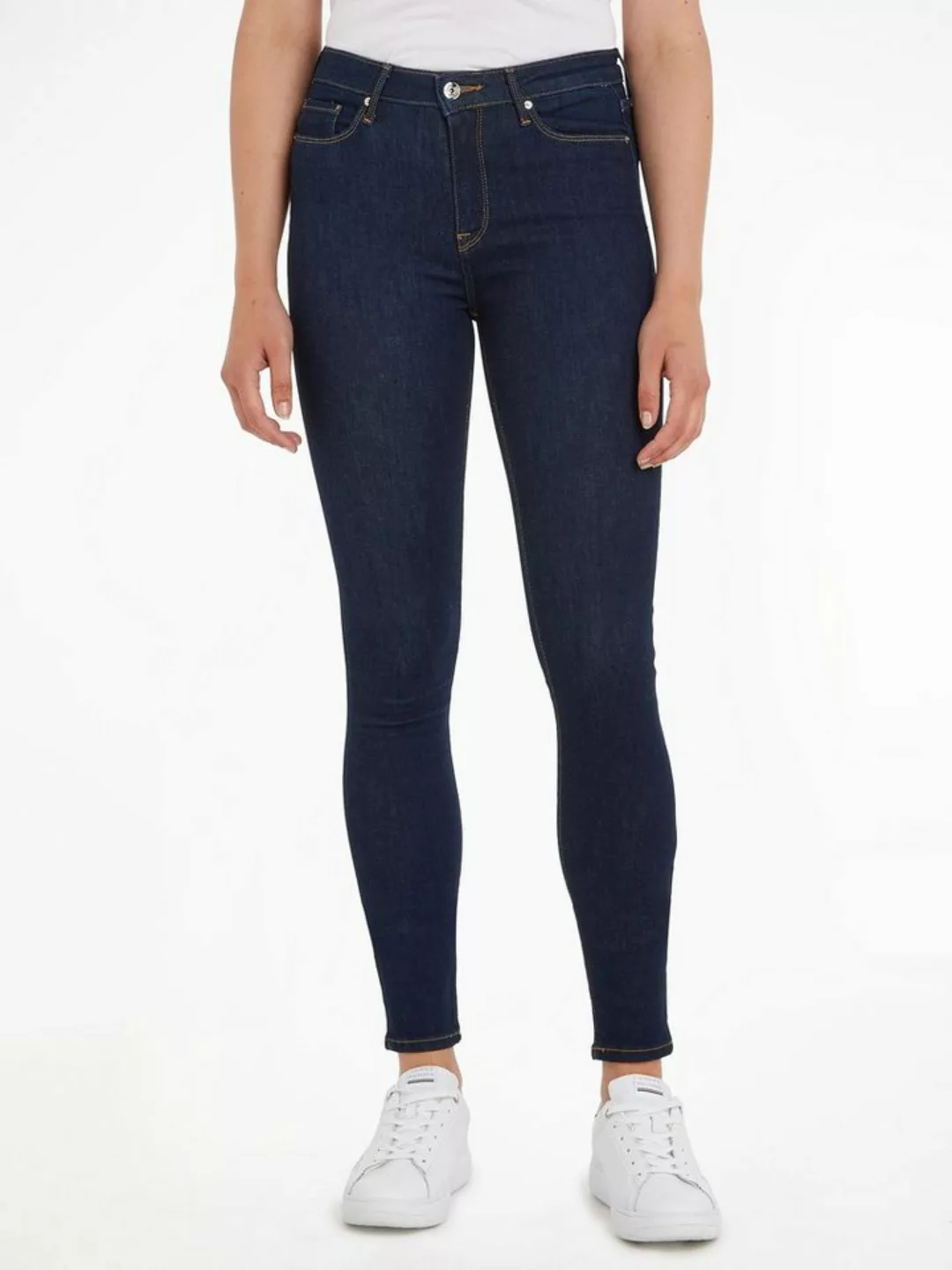 Tommy Hilfiger Skinny-fit-Jeans HERITAGE COMO SKINNY RW (TH FLEX COMO SKINN günstig online kaufen