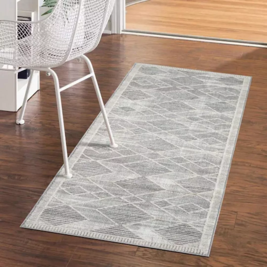 Carpet City Teppich »FLAIR178«, rechteckig, 11 mm Höhe, Kurzflor-Teppich, S günstig online kaufen