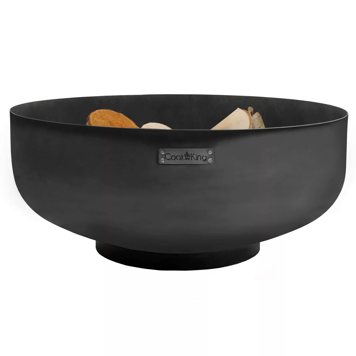 CookKing Feuerschale Palermo XXL schwarz Stahl B/H/T: ca. 80x35x80 cm günstig online kaufen