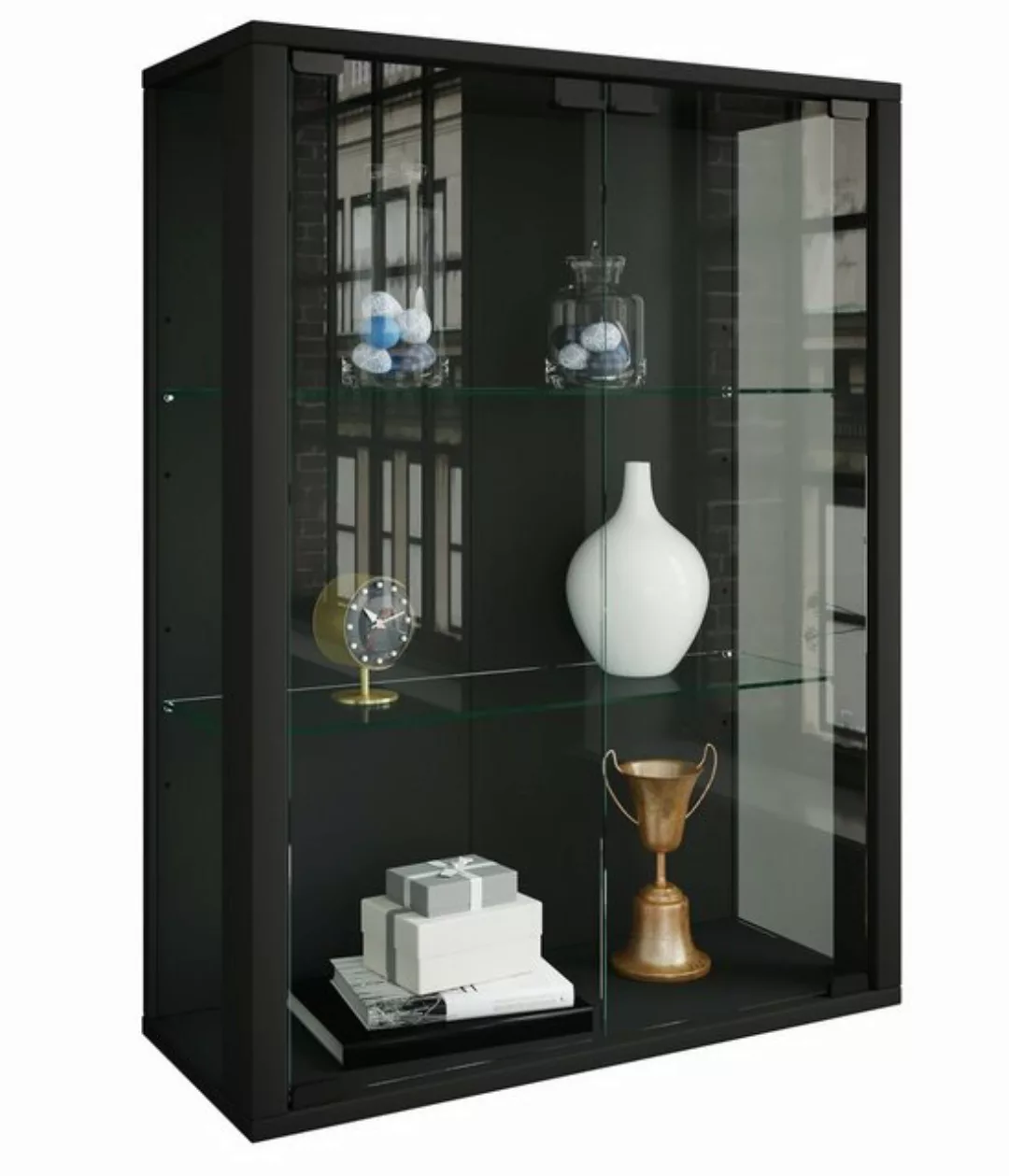 VCM Hängevitrine Wandvitrine Hängevitrine Glasvitrine Glas Udina (1-St) günstig online kaufen