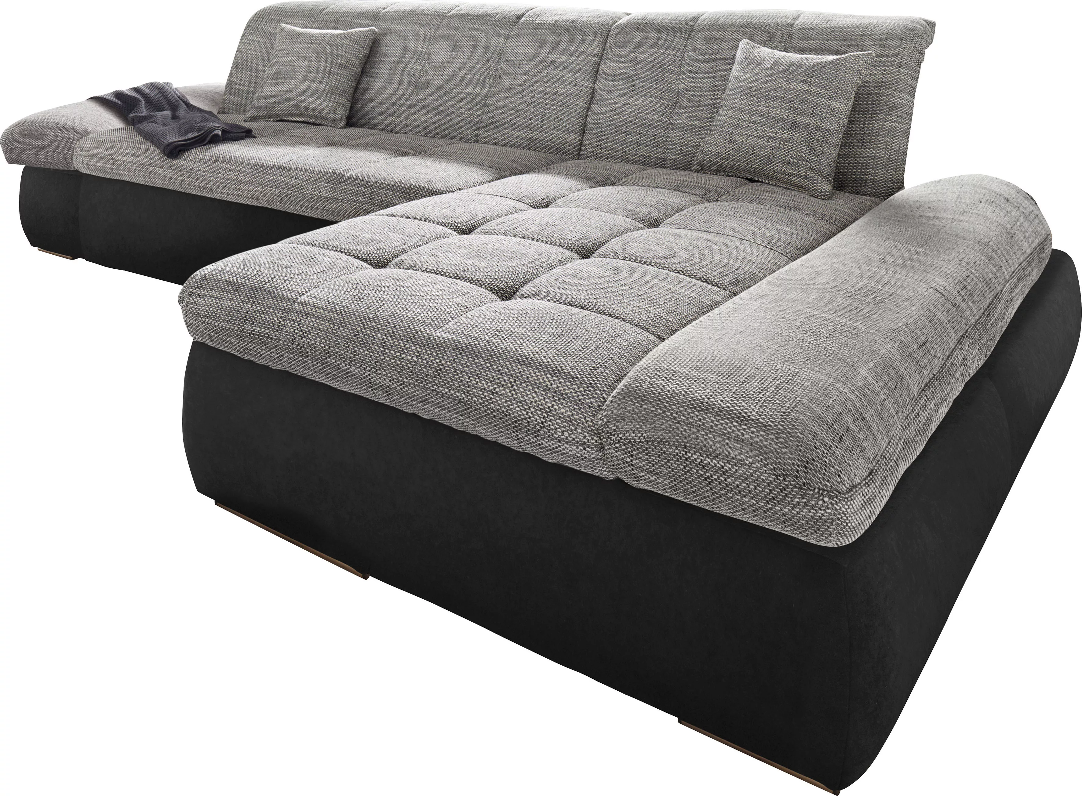 DOMO collection Ecksofa "PB Moric wahlweise mit Bettfunktion + Armteilverst günstig online kaufen