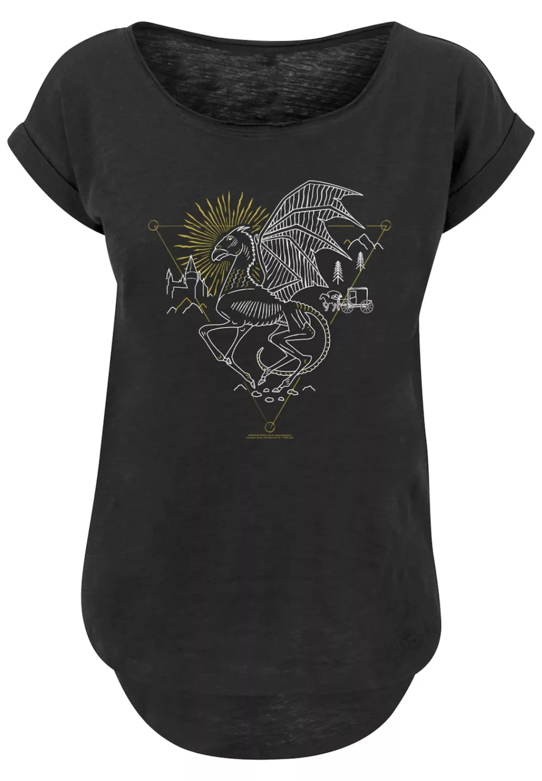 F4NT4STIC T-Shirt "Harry Potter Thestral Line Art", Print günstig online kaufen