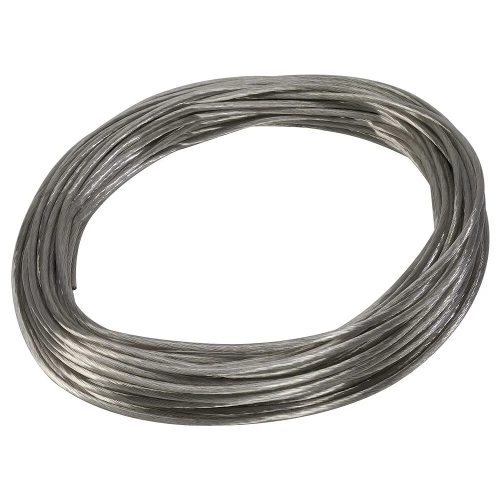 Tenseo Seilsystem, Niedervolt-Seil, 4 mm², chrom, 20 m günstig online kaufen