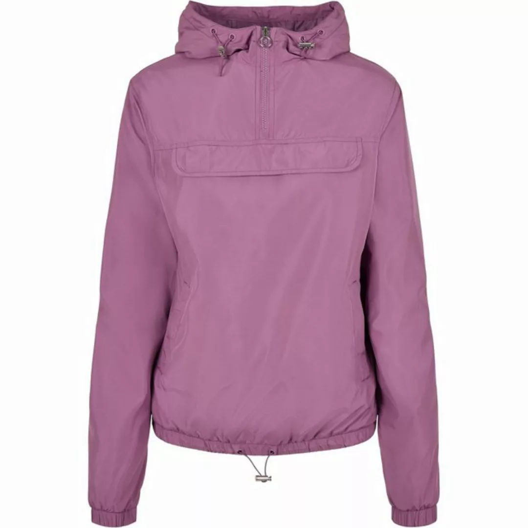 URBAN CLASSICS Bomberjacke Urban Classics Damen Ladies Basic Pull Over Jack günstig online kaufen