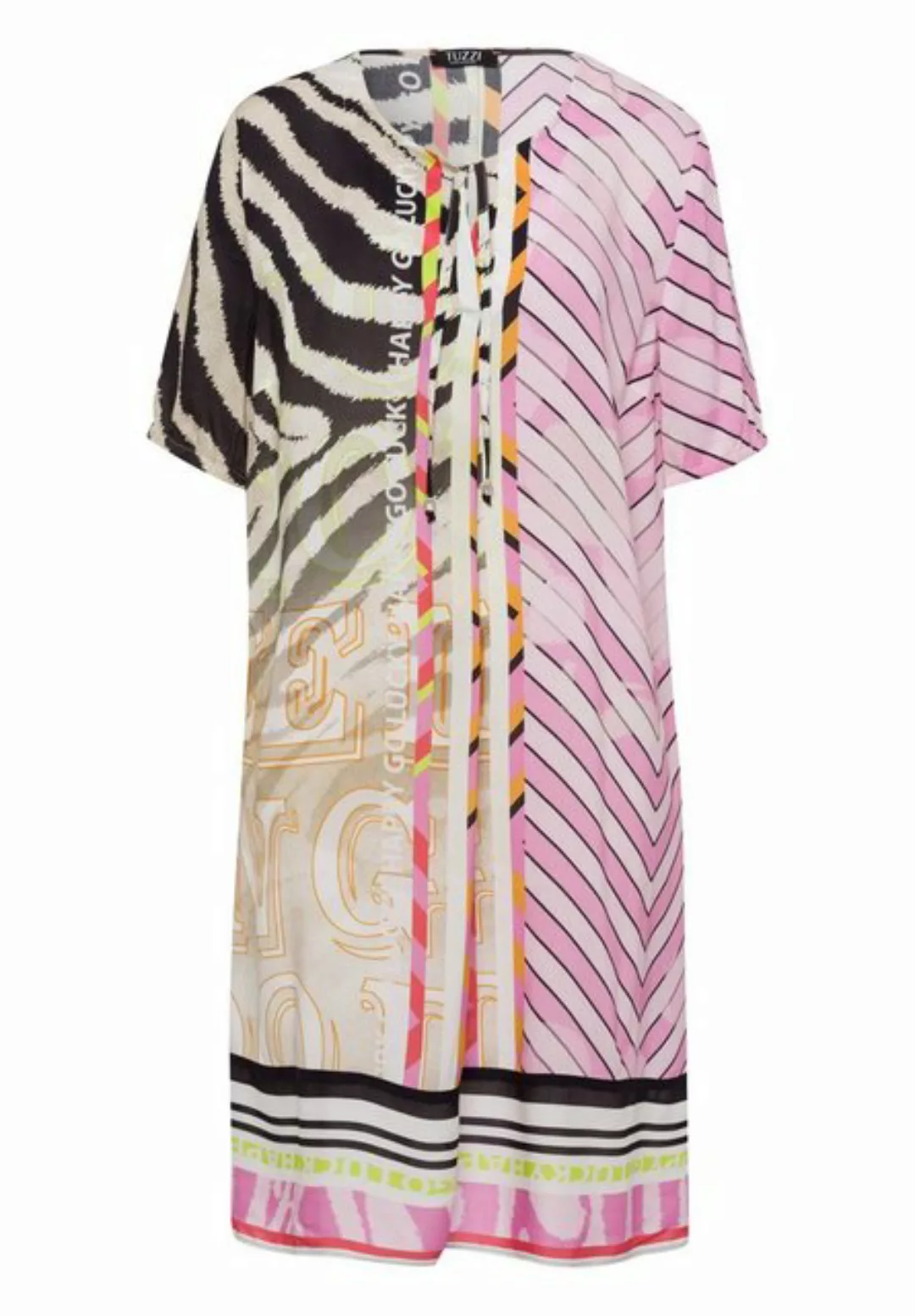 TUZZI Midikleid Kleid SUMMER FEELING mit Tunika-Ausschnitt und Alloverprint günstig online kaufen
