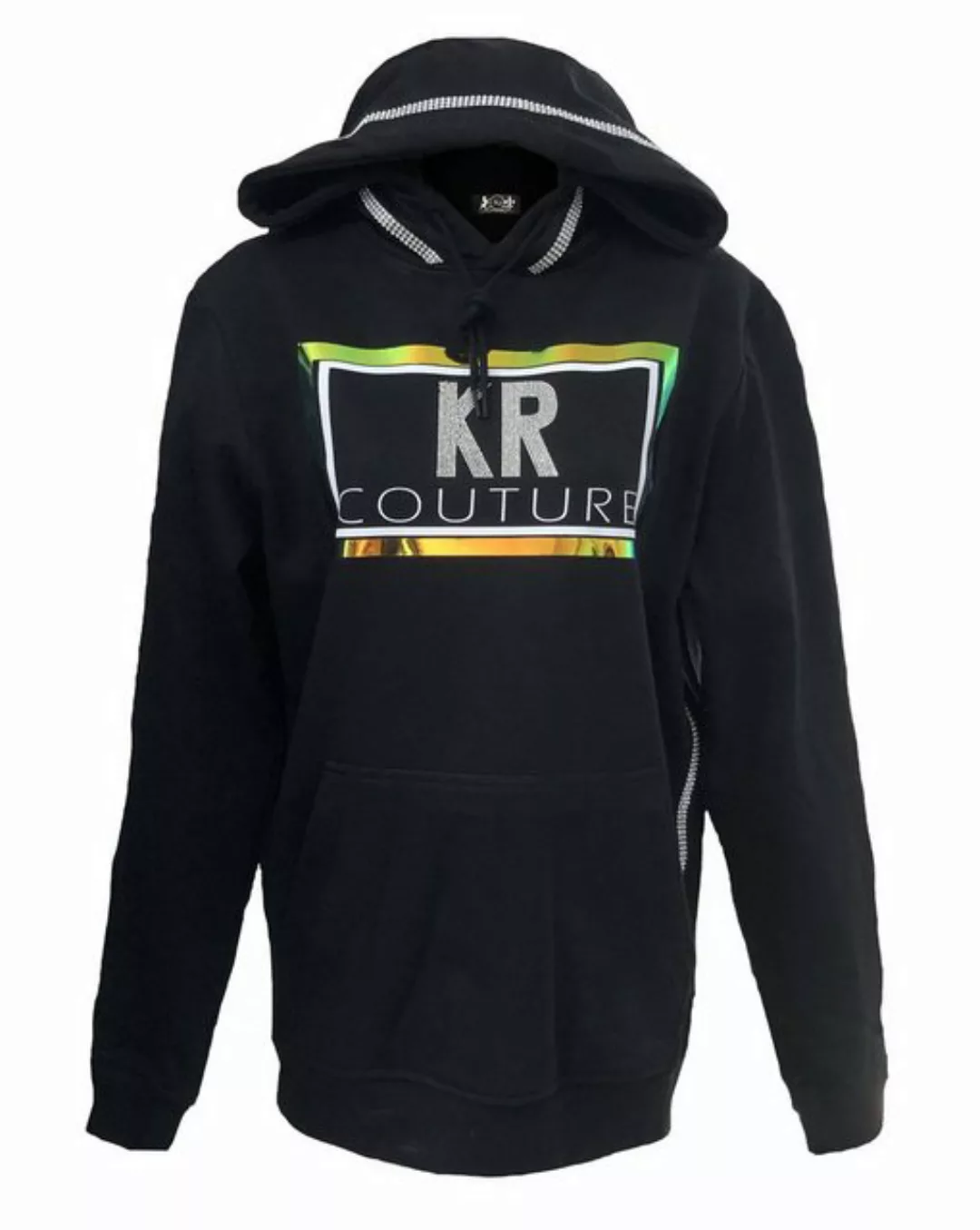 KR-Industries Hoodie Hoodie KR Glam Designerpullover, exklusiver Style, Gli günstig online kaufen
