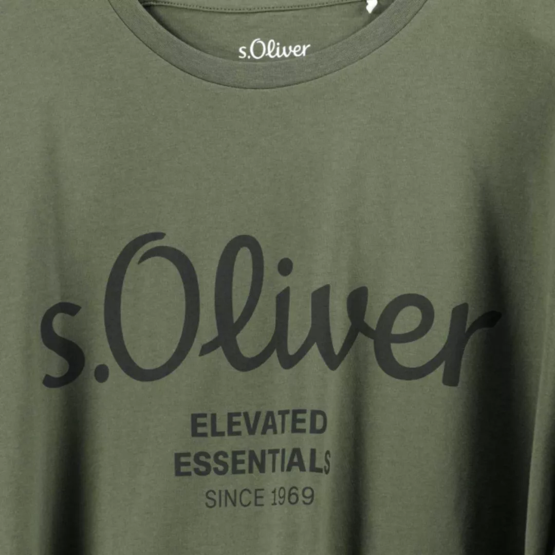 s.Oliver T-Shirt mit Logo-Print günstig online kaufen