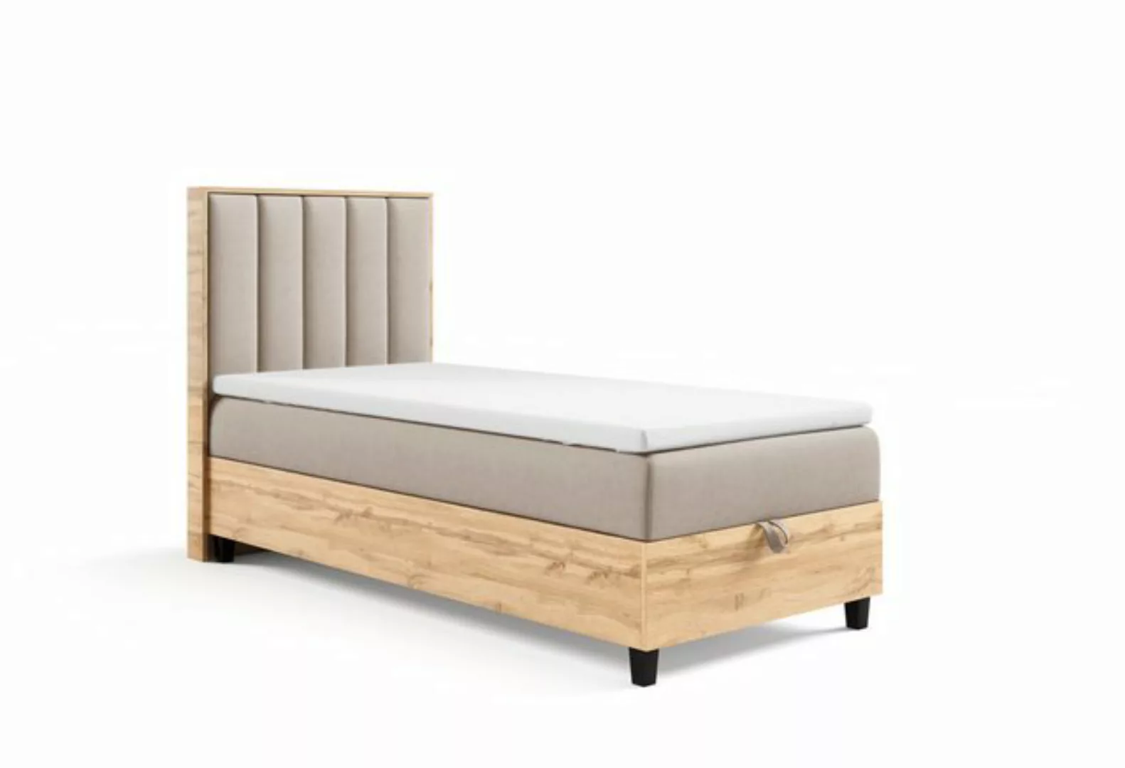 Best for Home Boxspringbett mit Bettkasten Trinity K-10 PLATE SINGLE inkl i günstig online kaufen