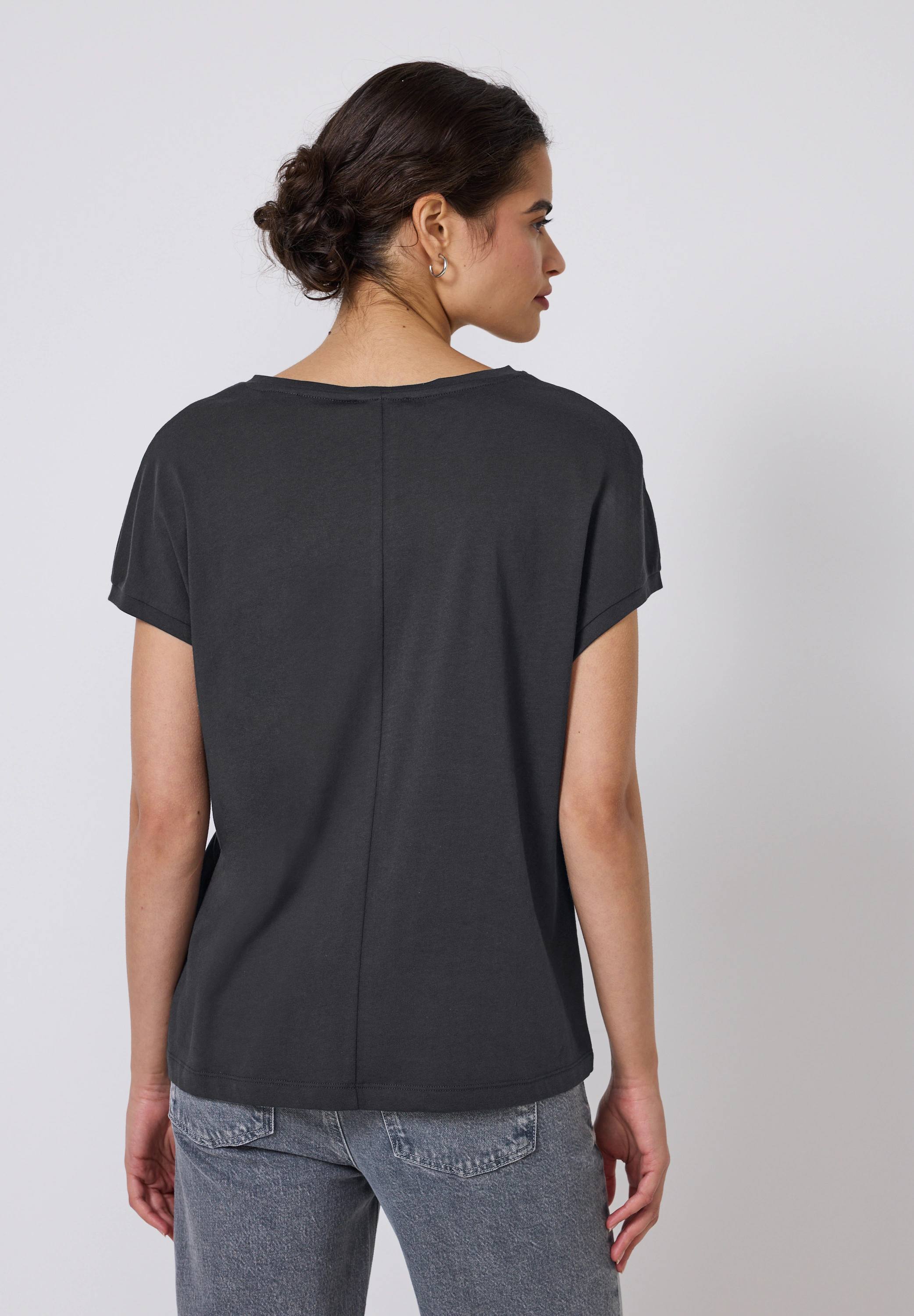 STREET ONE STUDIO T-Shirt, mit Rundhalsausschnitt günstig online kaufen