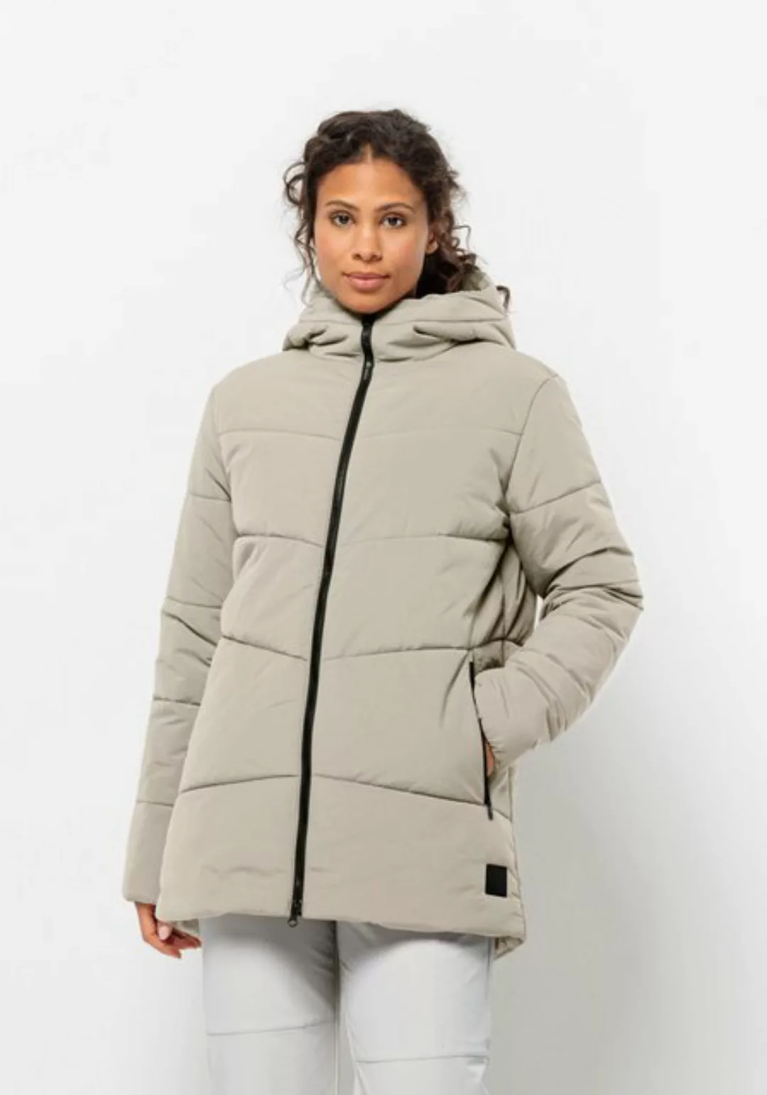 Jack Wolfskin Funktionsjacke "KAROLINGER LONG JKT W", mit Kapuze günstig online kaufen